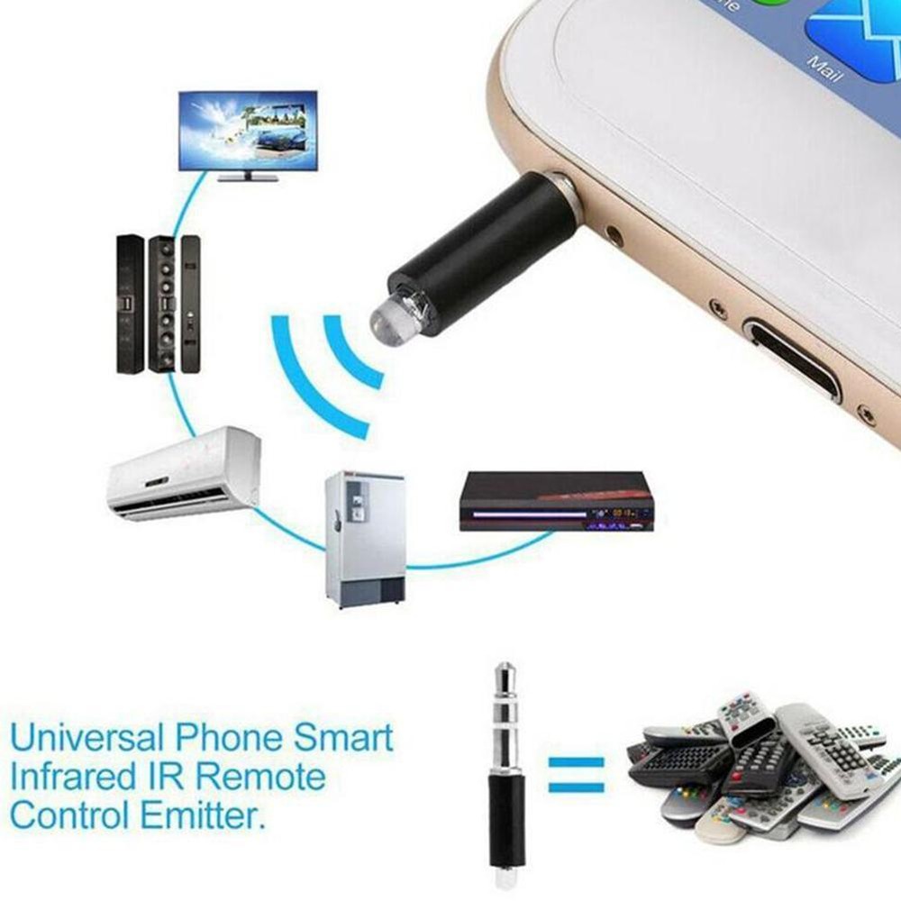 3.5mm Universal Infrared Transmitter for Wireless Mobile Phones F2D5