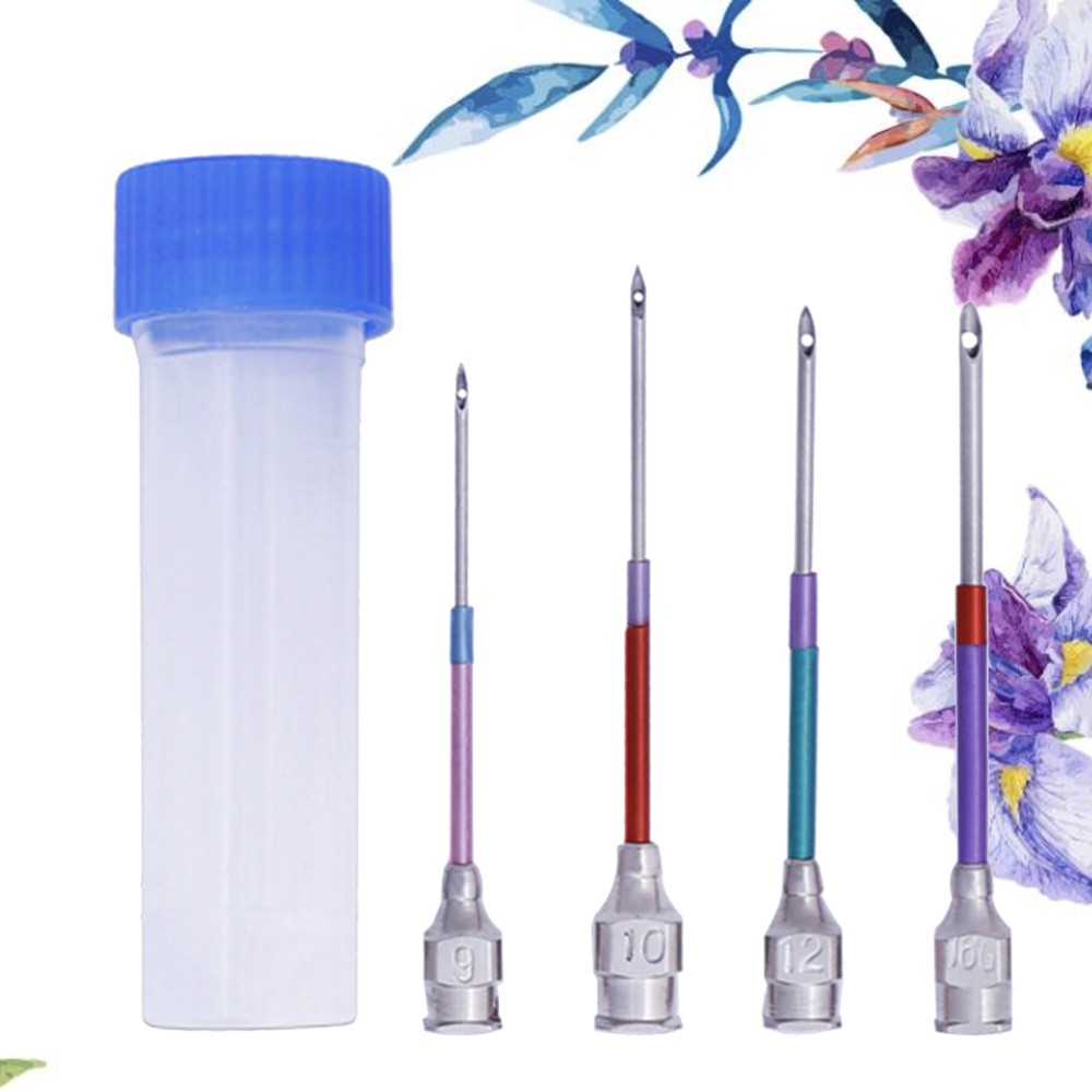 4-Piece Punch Needle Set for Embroidery and Sewing Beginners