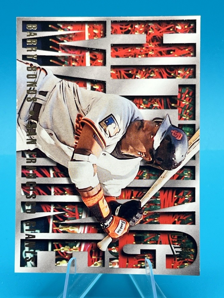 1995 Ultra #4 Barry Bonds Hitting Machines