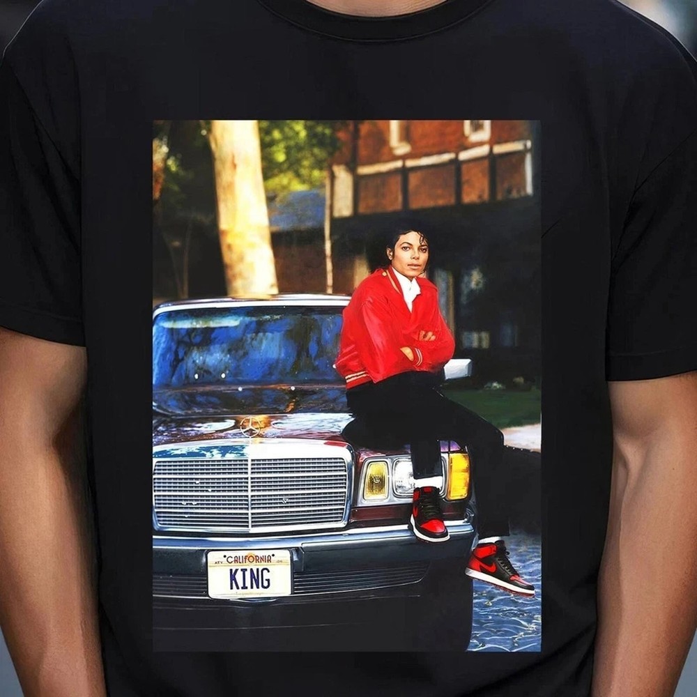 Michael Jackson Red Jordans Graphic T-Shirt