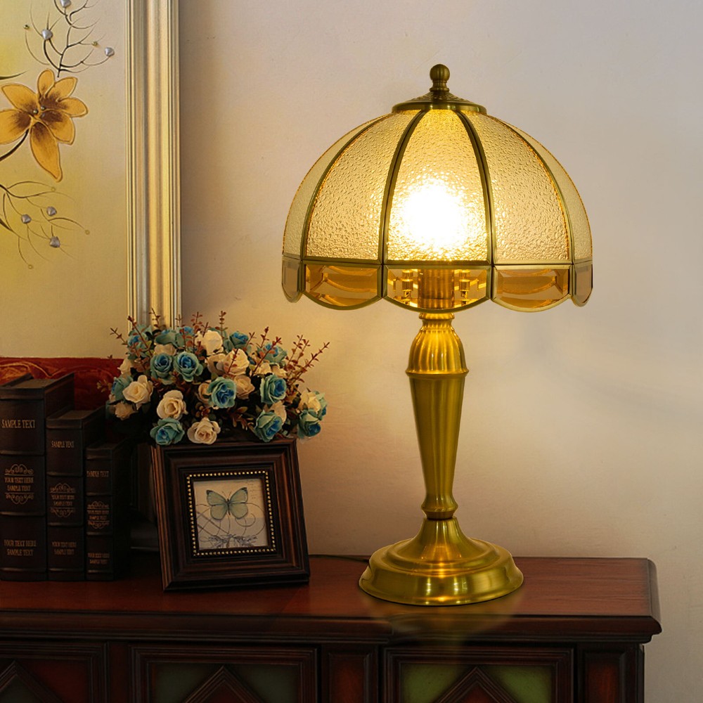NEW 40W Gold Table Lamp Indoor Reading Light Table Lamps 110V for Small Space