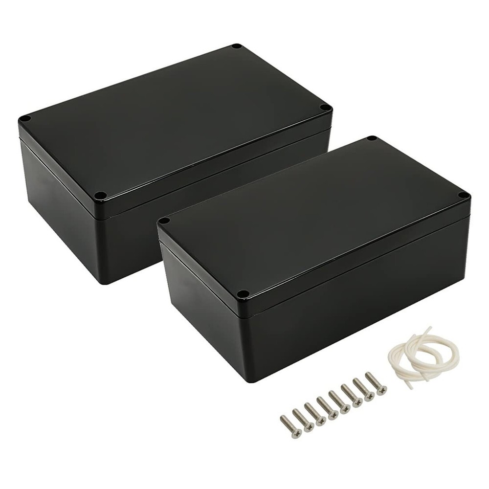 LeMotech Project Box ABS Plastic IP65 Waterproof Dustproof Electrical Junction Enclosure-image