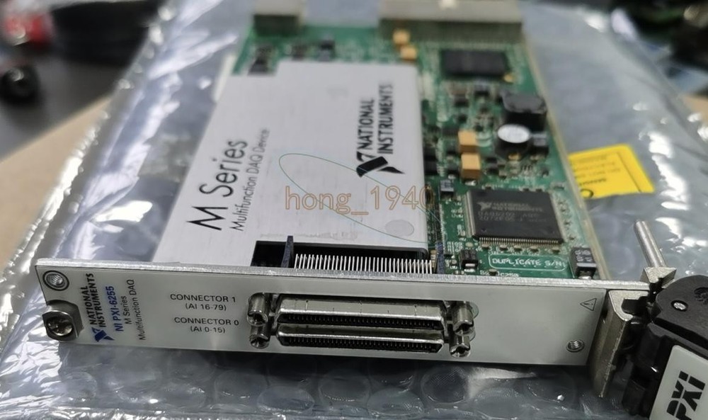 ONE USED National Instruments NI PXI-6255 NI DAQ Module