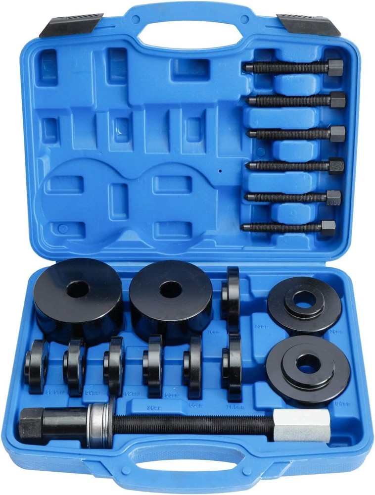 Multi-Size Drift 19pc Tool Set for Easy Wheel Bearing Removal and Installation