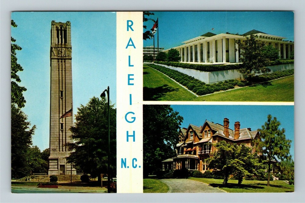 Raleigh NC-North Carolina Governor's Mansion New Legislative Vintage Postcard