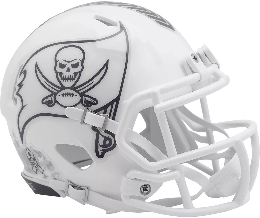 Tampa Bay Buccaneers 2024 Salute To Service Alternate Riddell Speed Mini Helmet