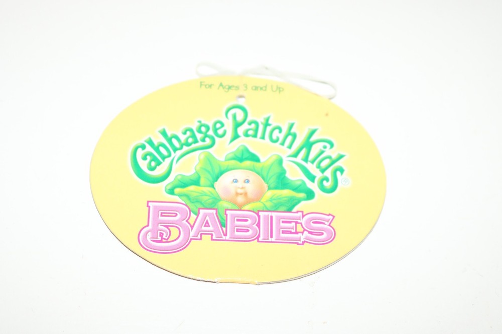 Cabbage Patch Kids PA Play Along 2006 Babies Hang Tag