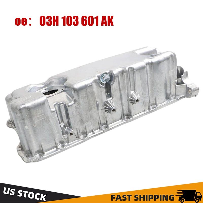 Engine Oil Pan Lower for 18-2023 Volkswagen Atlas 3.6L VW 03H103601AK