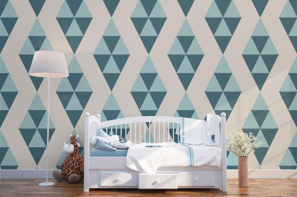 3D Geometric Decorative Pattern Wall Murals Wallpaper Murals Wall Sticker 16