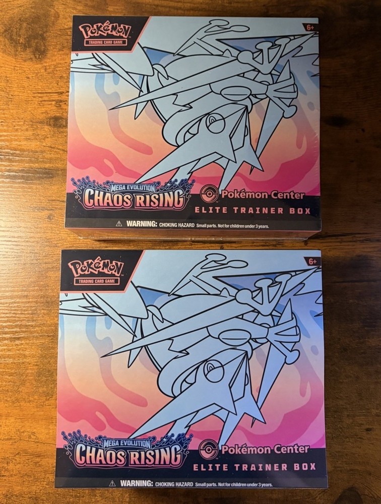Chaos Rising Pokemon Center ETB Elite Trainer Box - In Hand (1)