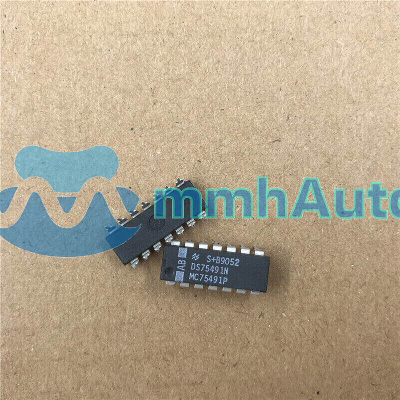 10PC DS75491N DS75491 MOS-to-LED Digit Driver' Quad Segment Driver