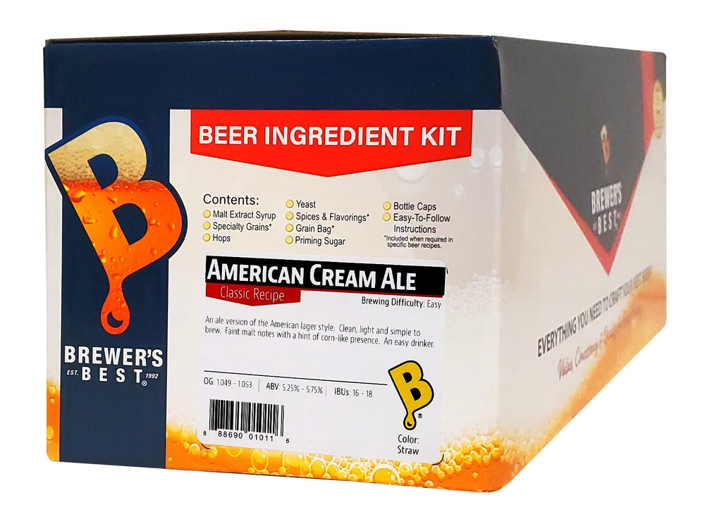 American Cream Ale Ingredient Kit for Home Brew Beer Making