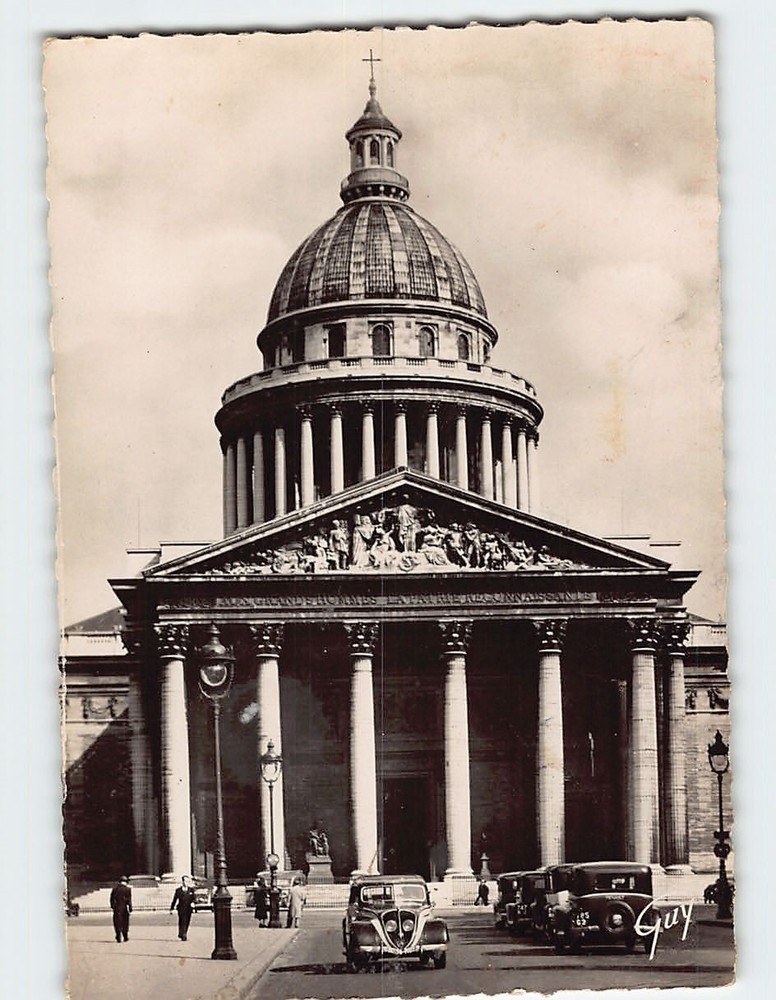 Postcard Le Panthéon Paris France