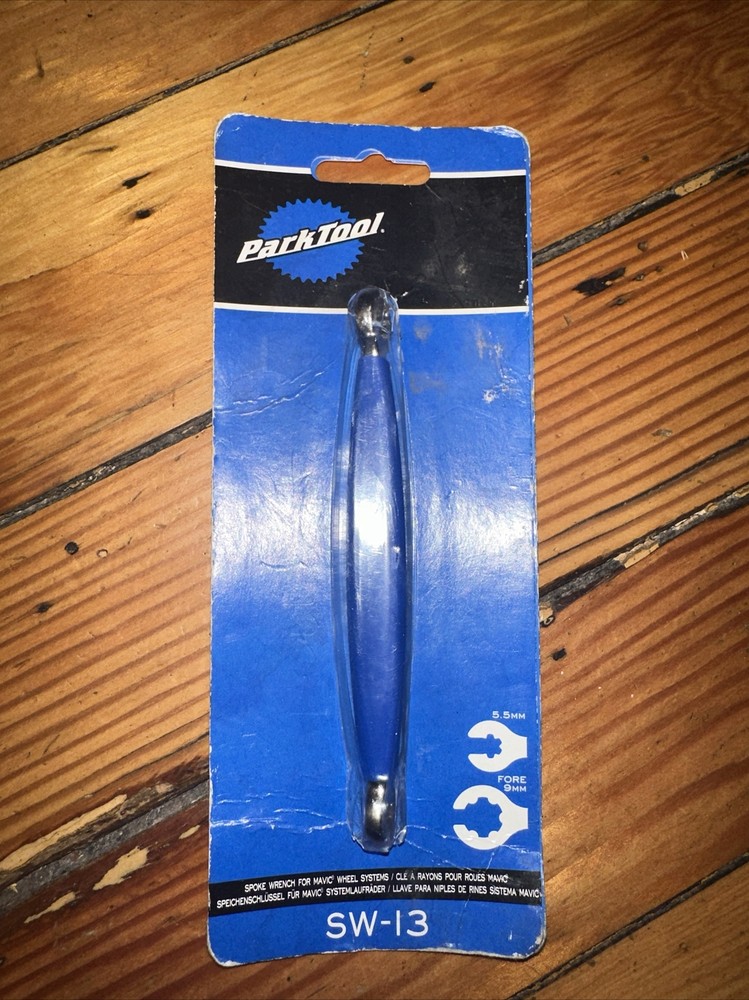 Park Tool SW-13 - Spoke Wrench: Mavic Wheel Systems 5.5 mm & 9 mm
