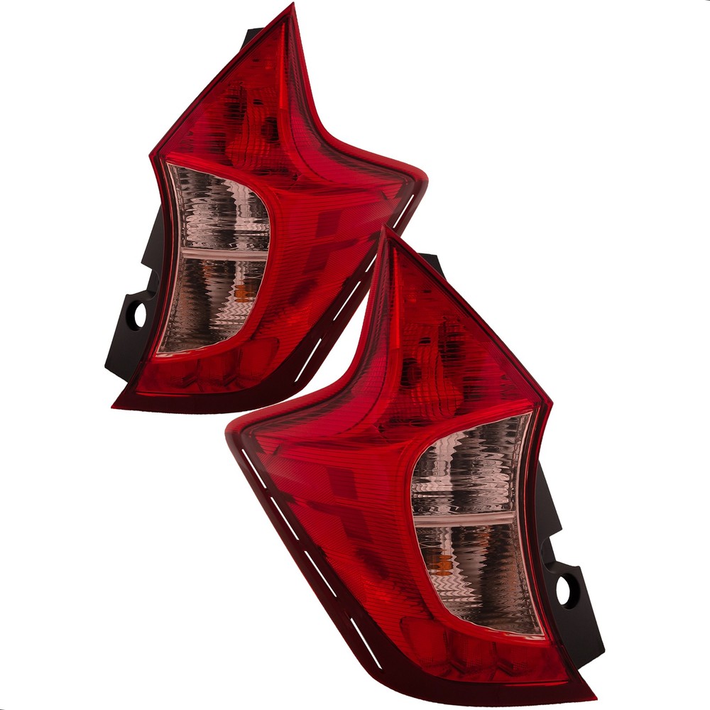 2014-2019 Nissan Versa Note Hatchback Tail Light Set - Driver & Passenger Side