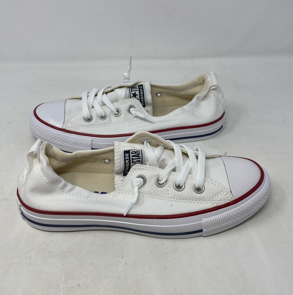 Converse Women’s Chuck Taylor All Star Shoreline Slip Low Top - White Size 8