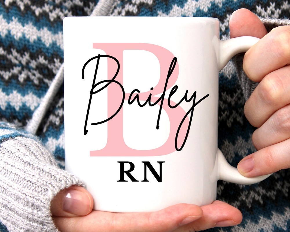 Personalized Nurse Appreciation Gift Mug for Graduates & Students  