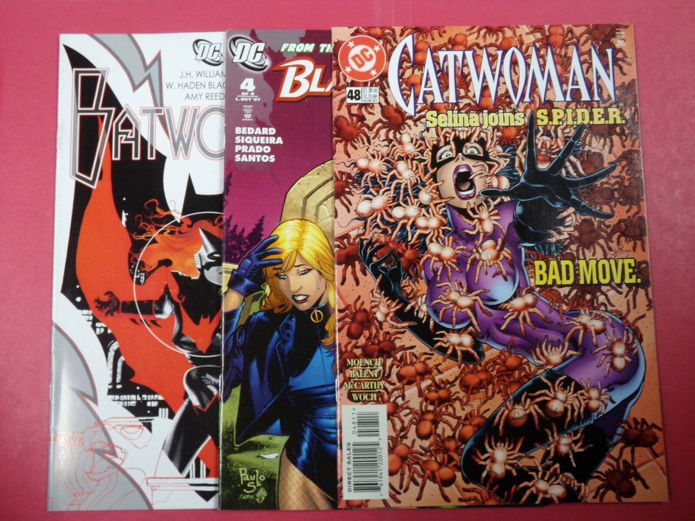 BATWOMAN * CATWOMAN * BLACK CANARY  *3 BOOK TITLE LOT* (9.0) DC COMICS 2000s