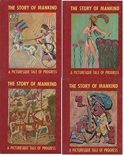 The Story of Mankind Complete Set: A Picturesque Tale of Progress (4 Volumes...