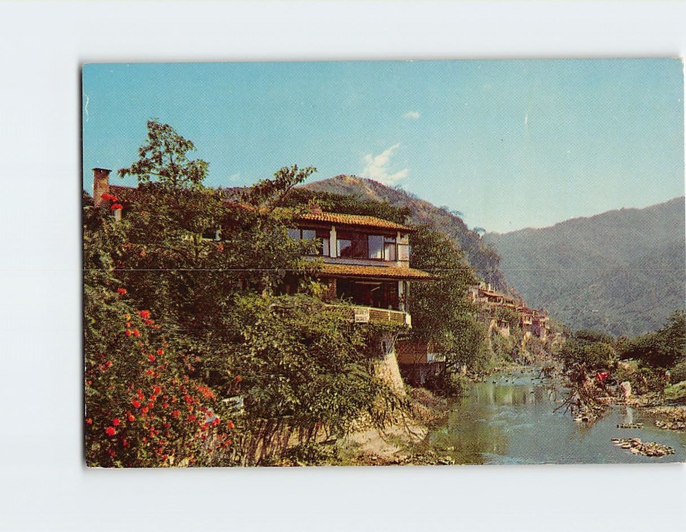 Postcard Cuale River Puerto Vallarta Mexico