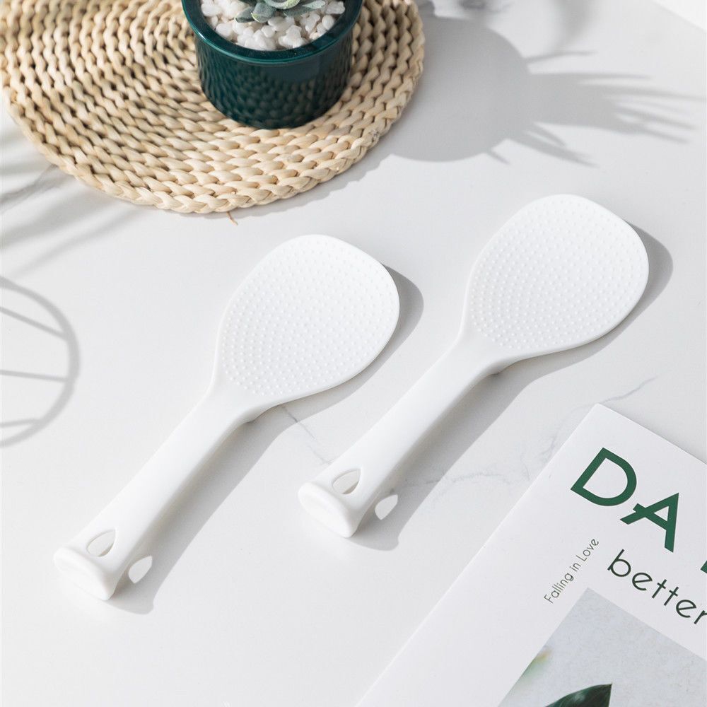 5Pc Plastic Rice Spoon Cooking Rice Scoop Ladle Paddle Serving Kitchen Tool Cook