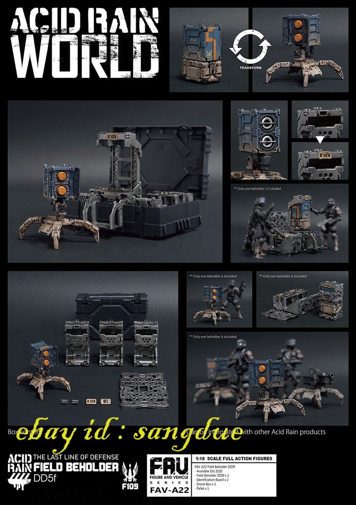 Acid Rain World 1/18 FAV-A22 THE LAST LINE OF DEFENSE Field Beholder DD5f-image