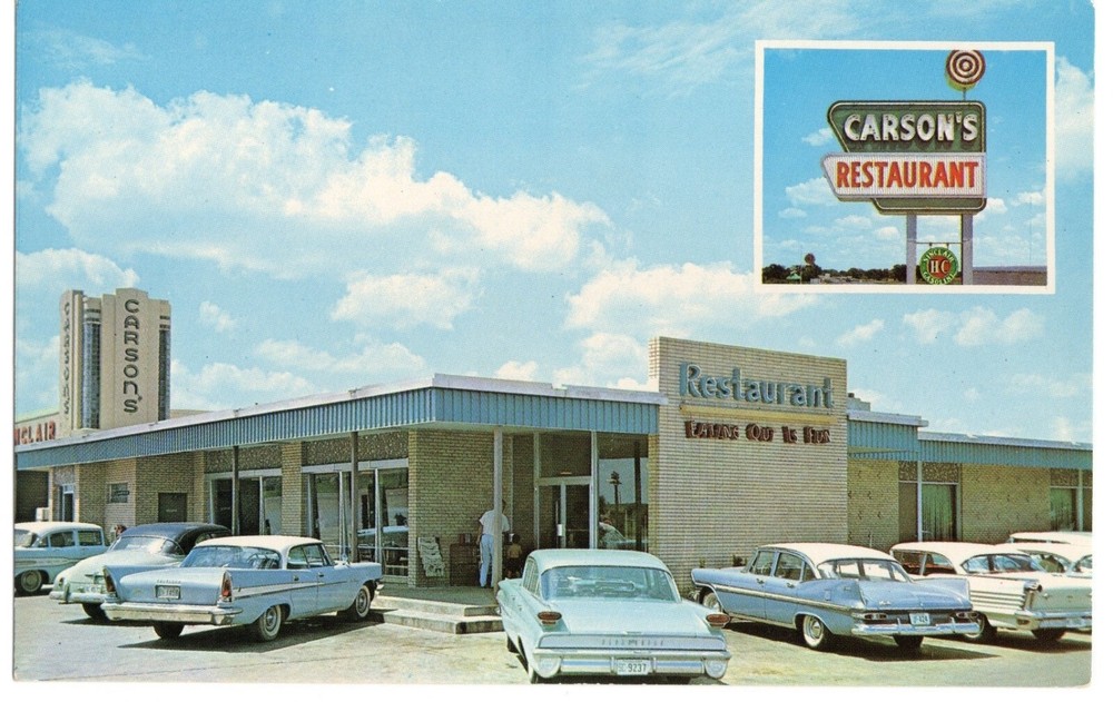 Carson's Restaurant and Old Cars in San Marcos TX OLD
