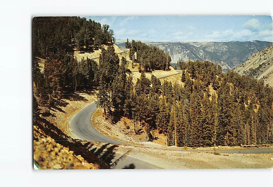Postcard Switchbacks on the Red Lodge Scenic Route Montana USA