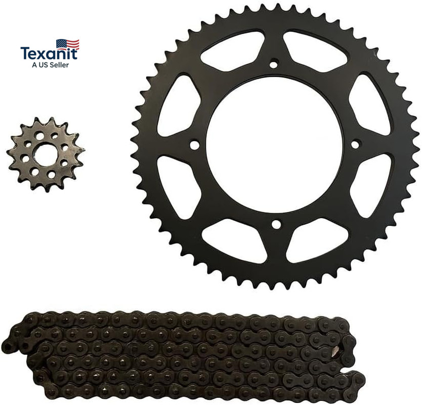 420 Motorcycle Sprocket and Chain Kit Compatible with Honda CRF150 RB 2007-2024