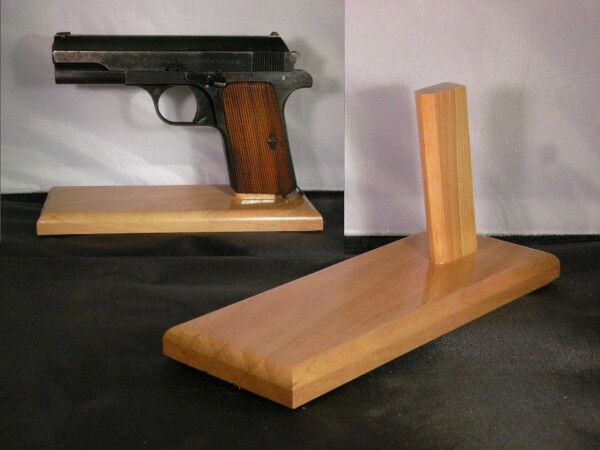 Femaru 37M 380/.32acp Cherry Wood Display Stand