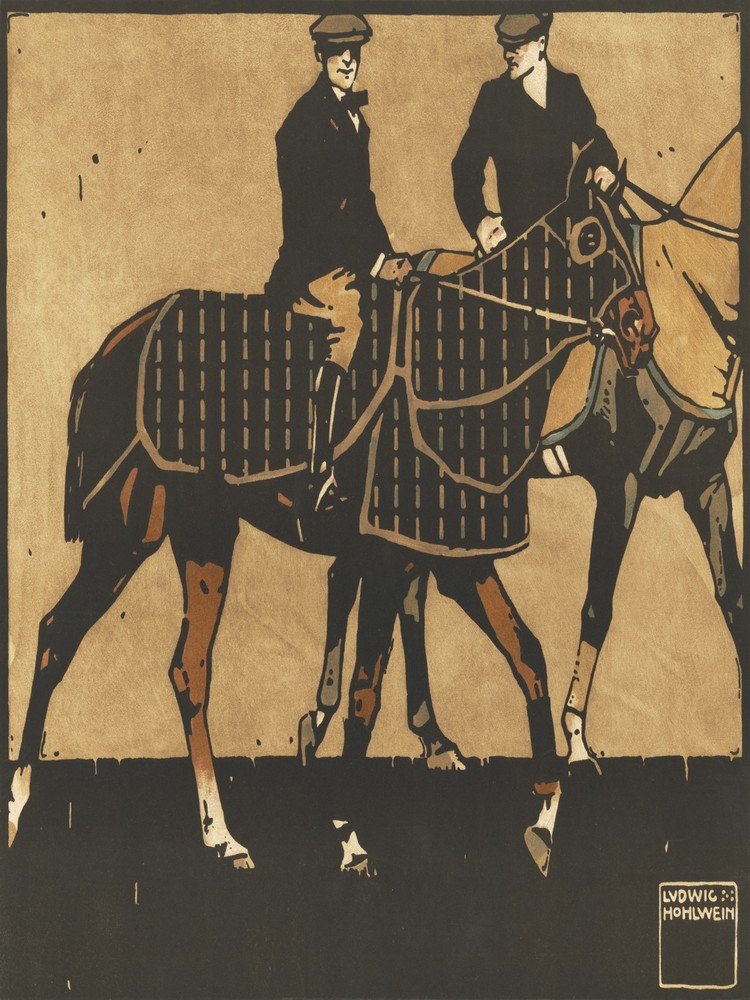 9462.Decoration Poster.Room interior.Wall design art.Horse ride.Victorian equine