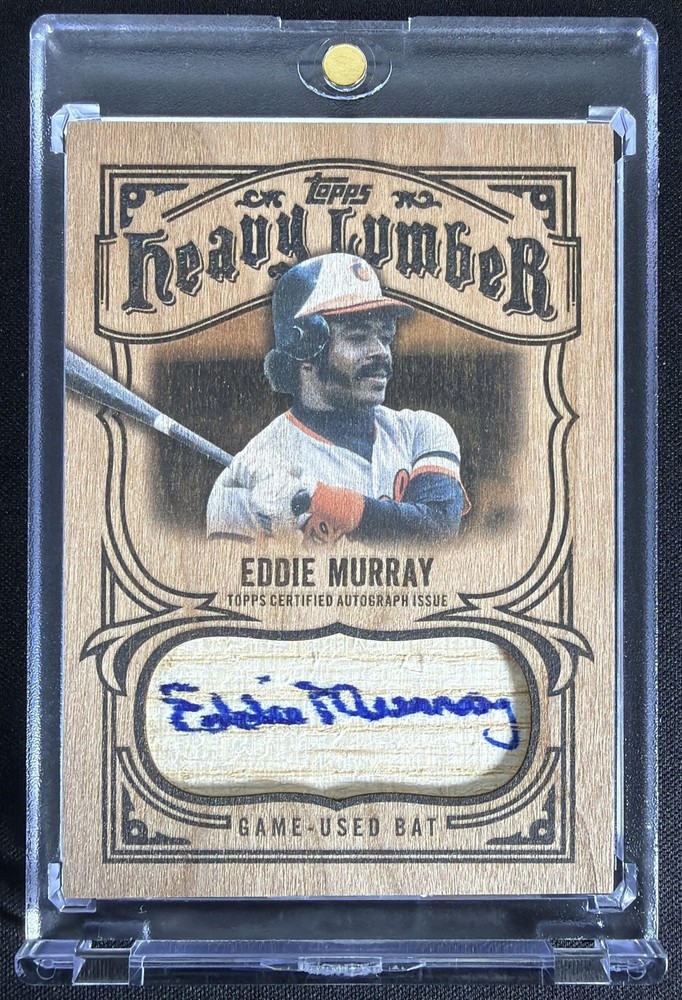 2026 Topps Series 1 Eddie Murray #HLAR-EM Heavy Lumber Auto Relic MEM SSP