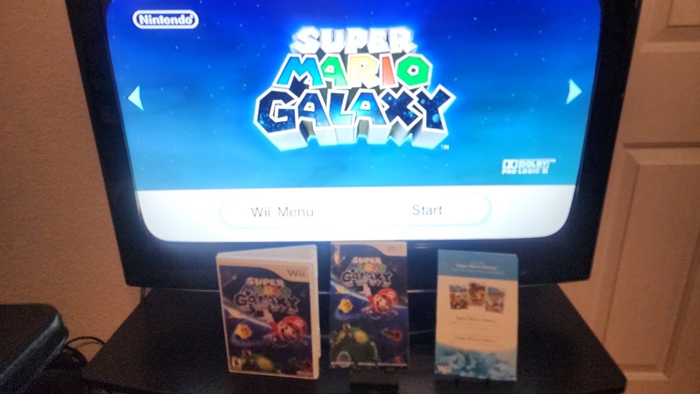 Super Mario Galaxy Nintendo Wii 2007 Complete, Tested