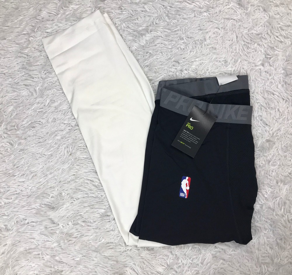 Nike Pro NBA Player Issue Compression Basketball 3/4 Leggings Mens 2XLT XXL Tall