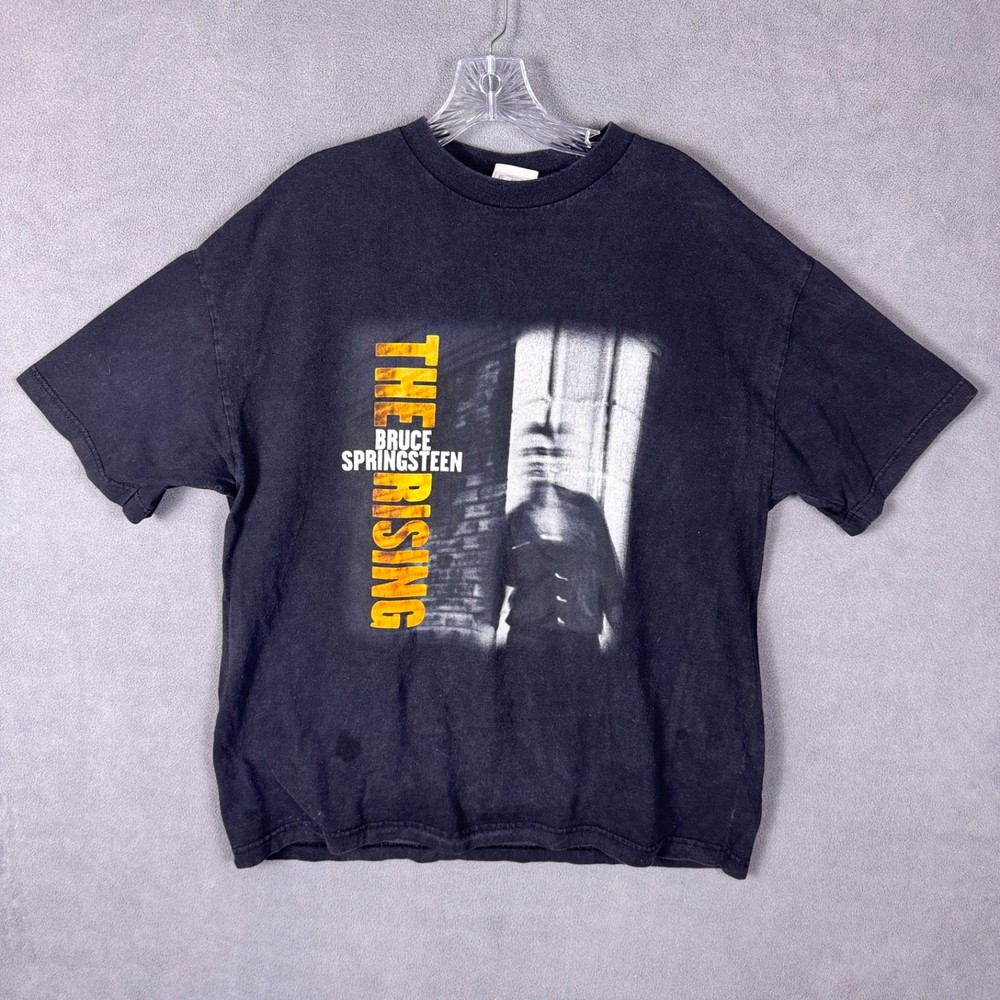 Vintage 2002 Bruce Springsteen The Rising concert tour t-shirt XL USA Made Read!
