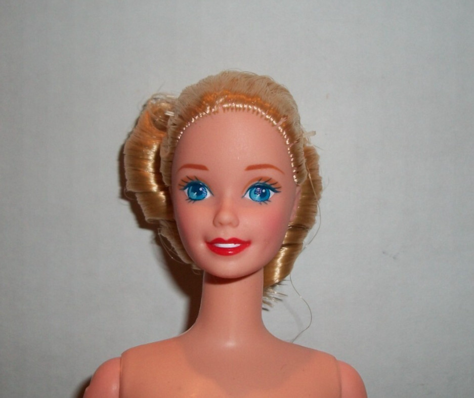 Mattel Nude Barbie Vintage Blonde Hair Doll For Ooak Gorgeous 1995 Read A28