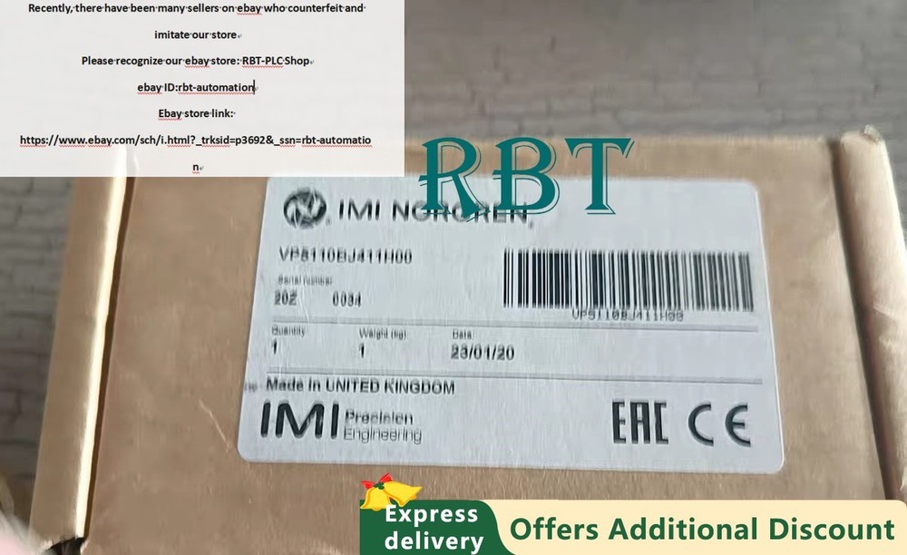 VP5110BJ411H00 Proportional valve brand new FedEx/DHL