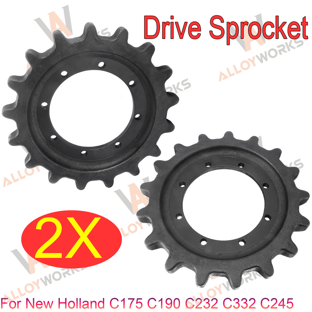 2XDrive Sprocket For New Holland C175/C190 C232 C245 C345 C332 C332T Gehl RT175
