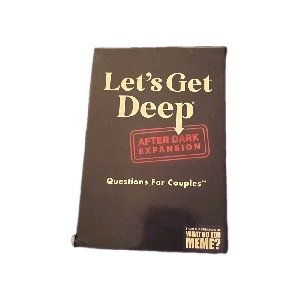 Let's Get Deep After Dark Card Game Expansion