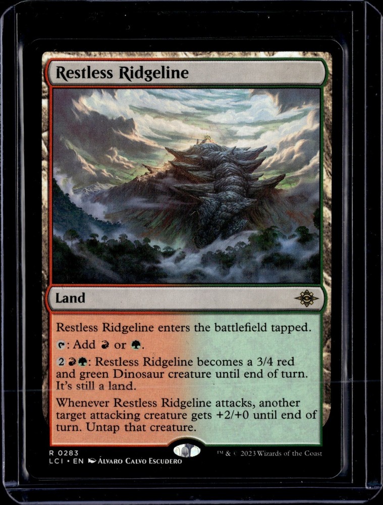 Restless Ridgeline - 283 - LCI - NM - MTG Magic the Gathering