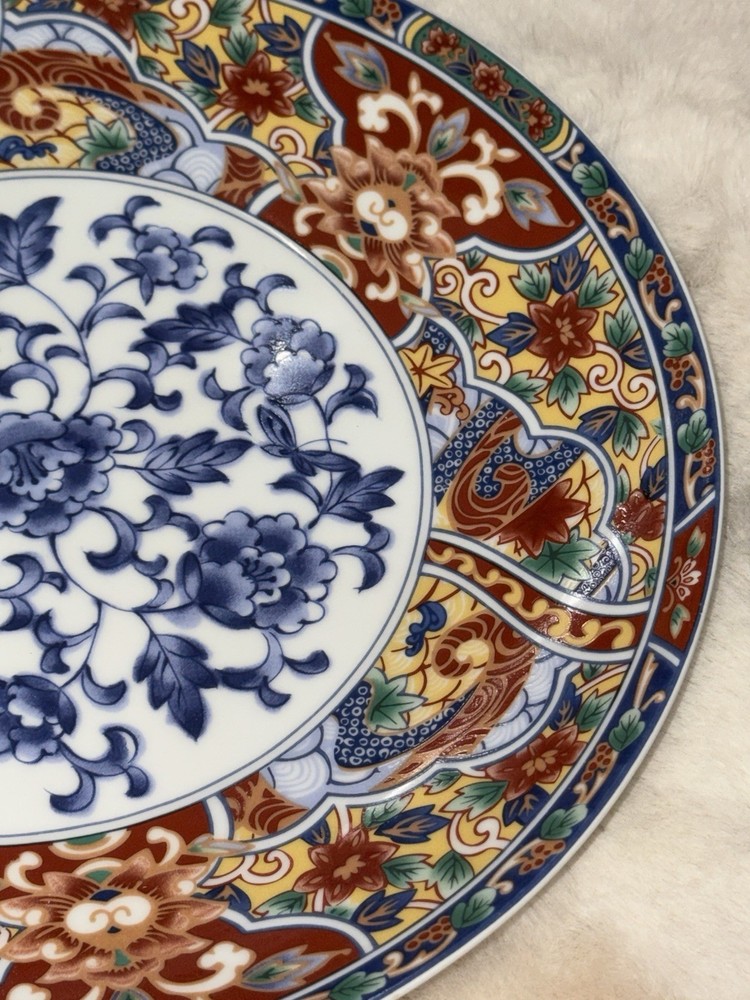 Horchow Japan Imari Edo  10 1/2 