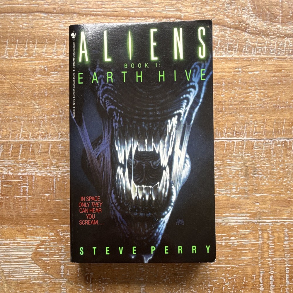 Aliens Book 1: Earth Hive - Steve Perry Bantam Books 1992 Paperback