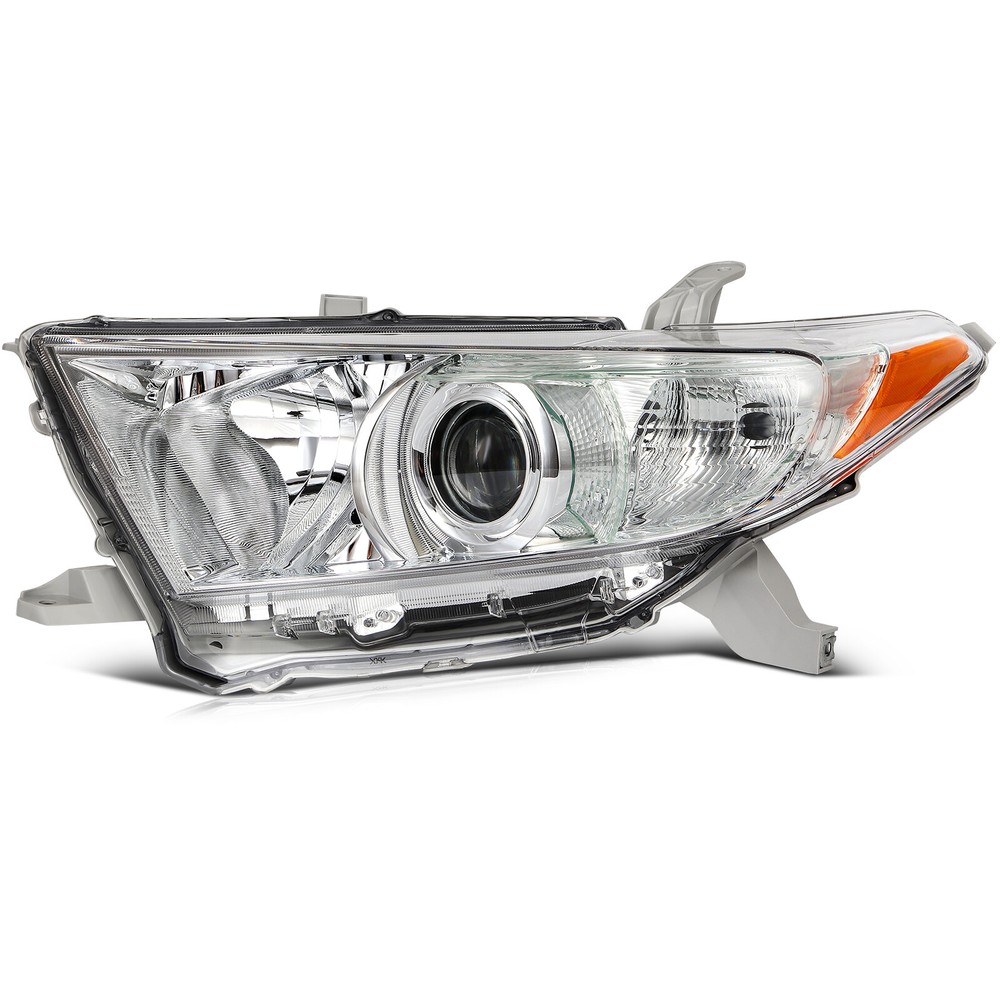 2011-2014 Toyota Highlander Left Side Chrome Headlight Assembly