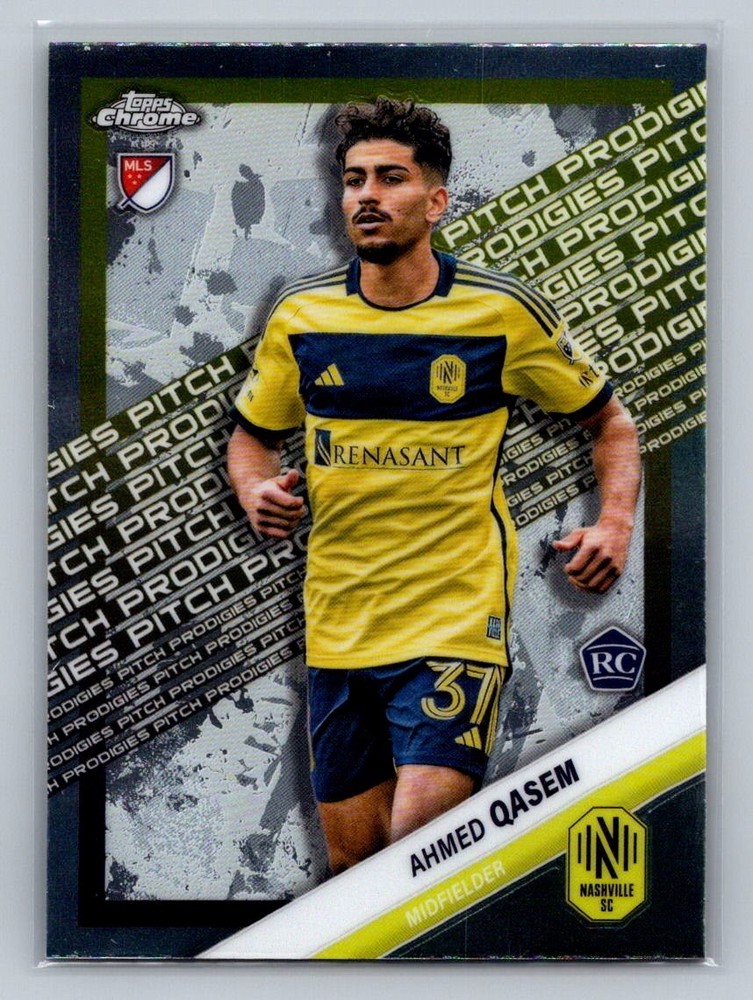 2025 Topps Chrome MLS - Pitch Prodigies #192 AHMED QASEM (RC)