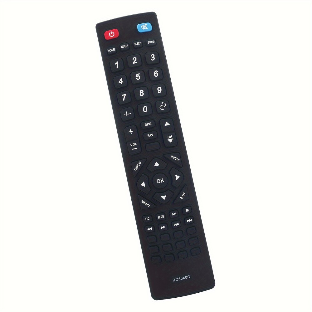 New RC3040Q Remote Replacement For Quasar LCD LED TV 2Q4201U SQ5501U 2q4201u