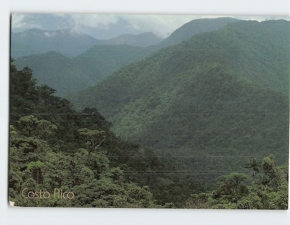 Postcard Braulio Carillo National Park Costa Rica