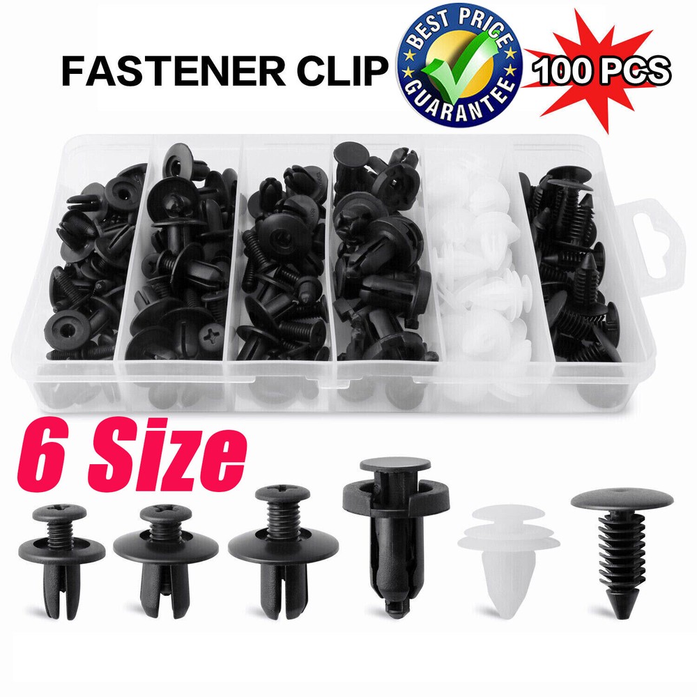 For Mazda Push PIN Rivet Bumper Door Trim Panel Retainer Clip Fastener 6 sizesc