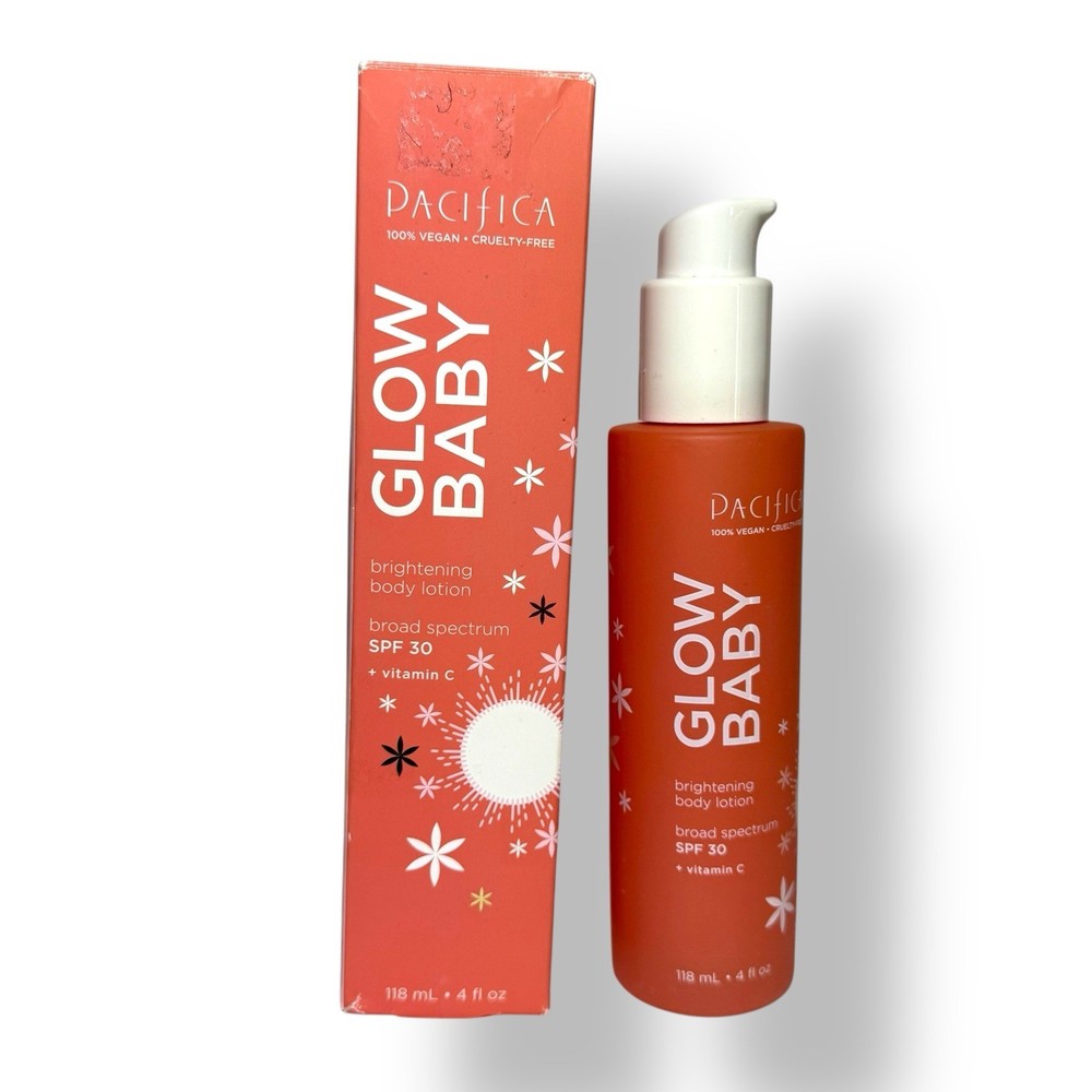 Pacifica Glow Baby Brightening Body Lotion SPF 30 4oz Exp 5/25