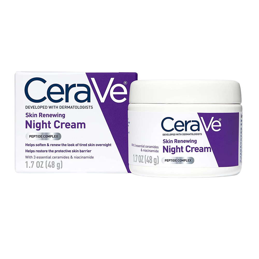 Revitalizing Night Cream with Niacinamide Peptide Complex and Hyaluronic Acid for Skin Renewal
