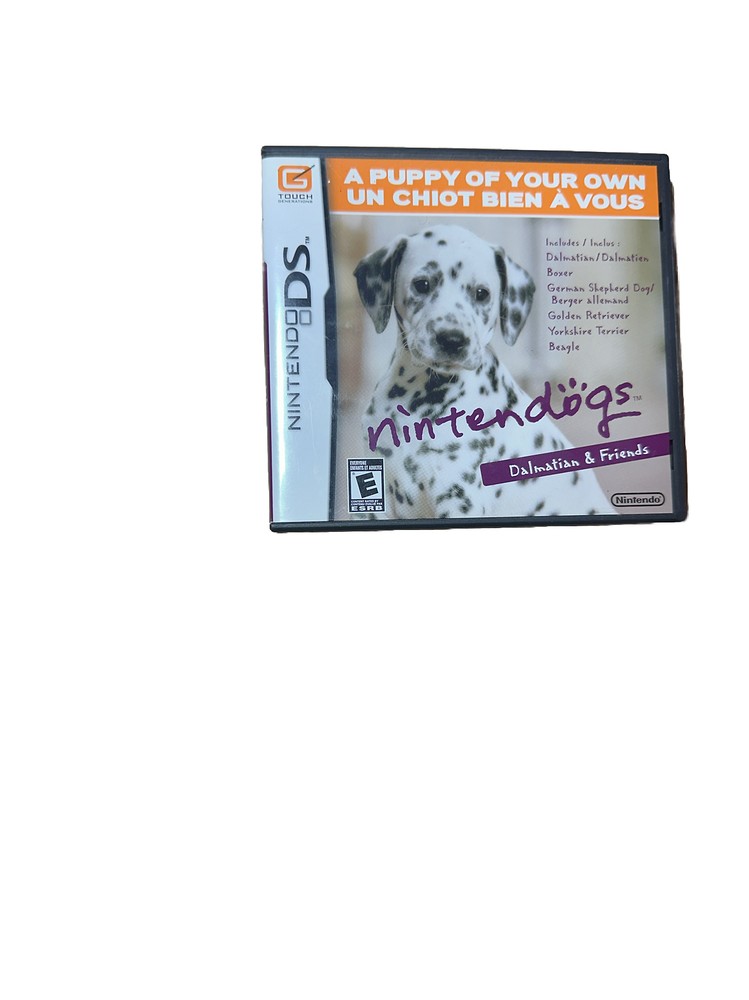 Nintendogs Dalmatian & Friends Limited Edition Nintendo DS 2006 No Manual